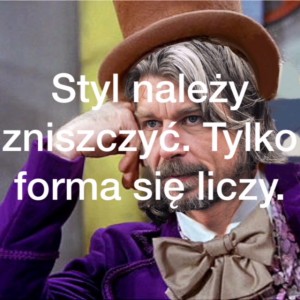 styl zniszczyc