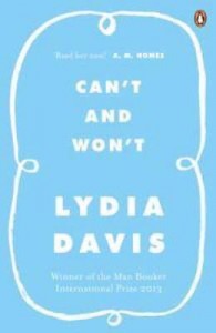 Lydia Davies - Can’t and Won’t